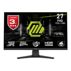 27 MSI MAG 272F 0.5MS 200HZ FHD IPS MONITOR