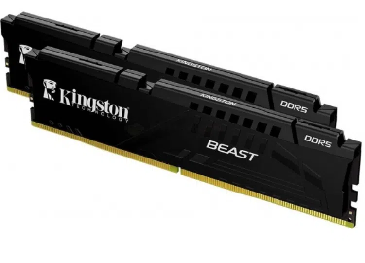 Kingston FURY Beast 32GB (2x16GB) DDR5 6000MHz CL30 EXPO Bellek Kiti (RGB'siz)