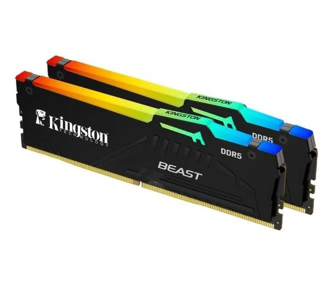 32GB DDR5 6000MHz CL30 KF560C30BBEAK2-32TR KINGSTON BEAST RGB 2x16G