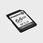 Kingston 64GB Endüstriyel SDHC UHS-I U3 V30 A1 Hafıza Kartı