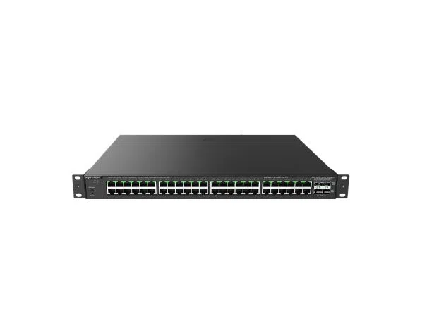 RUİJİE RG-NBS3100-48GT4SFP-P 48XGE-4XGE/SFP YÖNETİLEBİLİR 370W POE SWİTCH