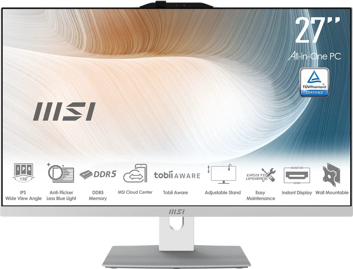 MSI Modern AM272P 1M-1095XEU 27" All-in-One PC