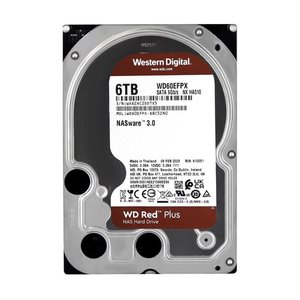 WD Red Plus Nas 6TB 3.5'' 5400Rpm SATA (WD60EFPX)