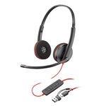 Poly Blackwire 3220 Stereo Mikrofonlu Kulaklık