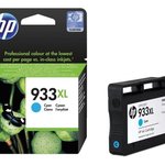 HP CN054AE Mavi Mürekkep Kartuş (933XL)