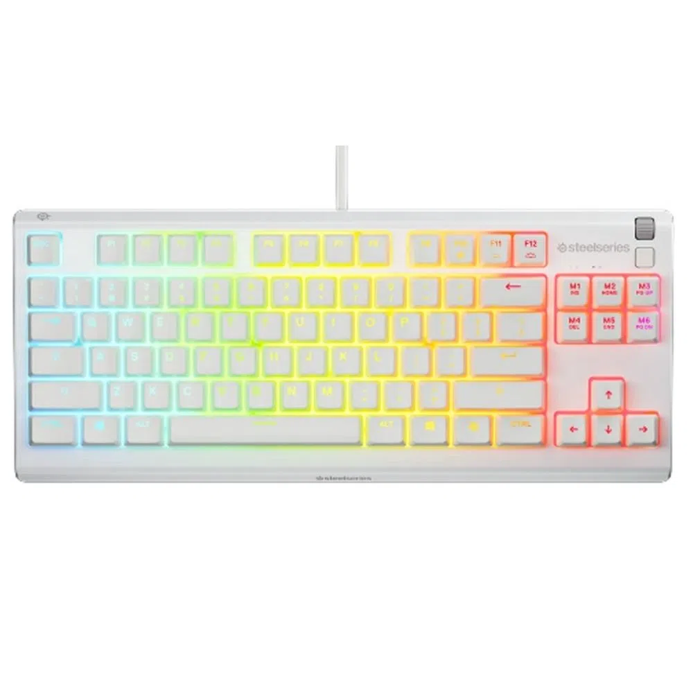SteelSeries Apex 3 TKL TR Gaming Klavye Beyaz