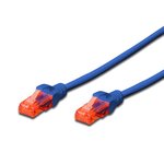 Digitus Cat6 Patch Kablo 0.25 m Mavi