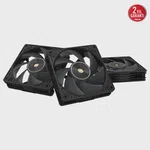 ASUS ProArt PF120 PWM 120mm Kasa Fanı Siyah (3'lü Paket)
