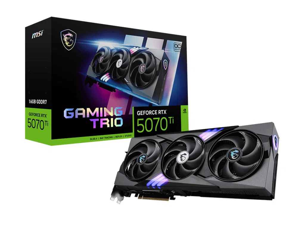 MSI VGA RTX 5070 TI 16G GAMING TRIO OC