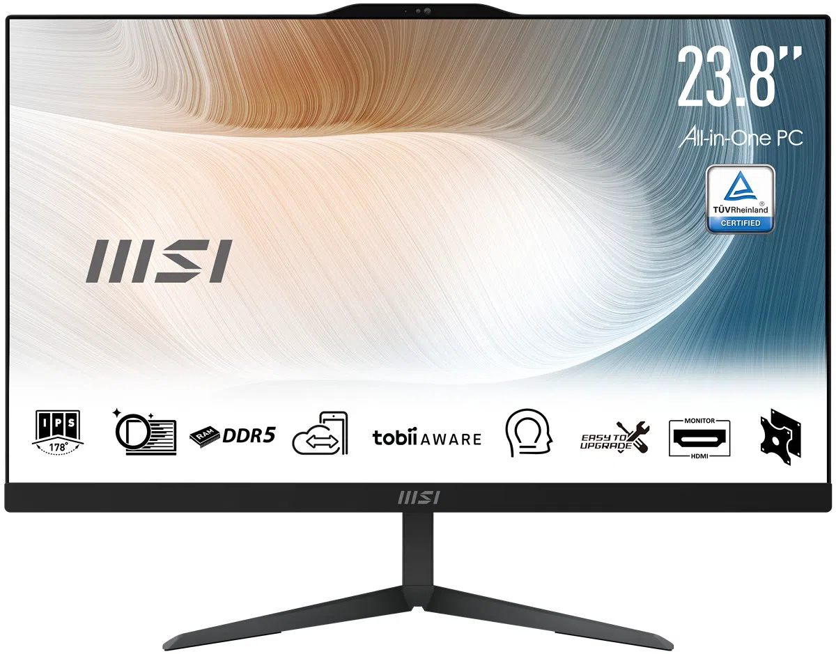 MSI Modern AM242 23.8" Core 5 FreeDOS All-in-One (1M-2268XEU)