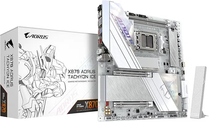 Gigabyte X870A Aorus Tachyon Ice DDR5 AM5 Anakart