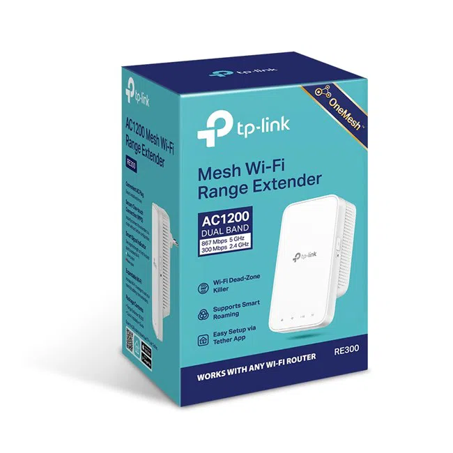 TP-Link RE300 AC1200 Mesh WiFi Menzil Genişletici