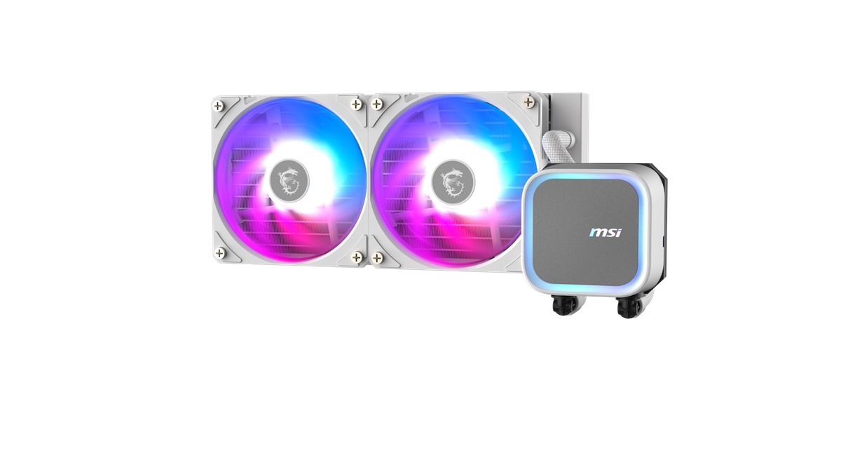 MSI Mag Coreliquid A13 240 240 mm Beyaz Sıvı Soğ.