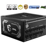 MSI MAG A1000GL PCIE5 1000W 80+ GOLD POWER SUPPLY