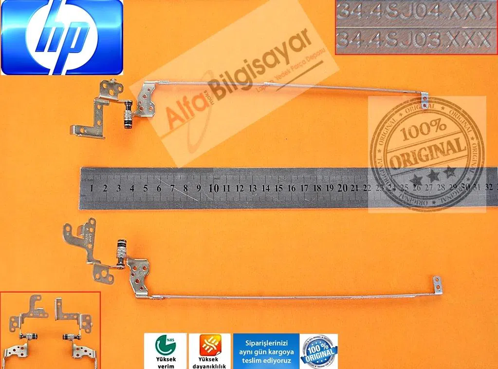 HP ProBook 4540S (H5J07EA) Menteşe Takımı Sağ Sol Orjınal