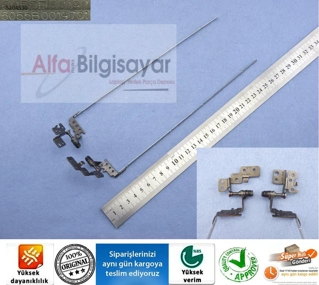 HP ProBook 4530s 4535s Menteşe Takımı Sağ Sol Orjınal
