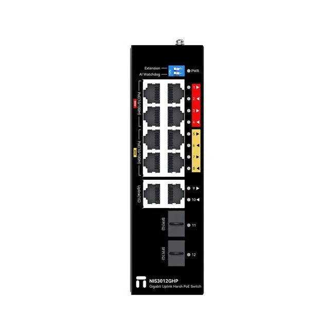 Stonet NIS3012GHP 8 Port PoE Switch 96W