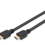 Digitus Altın Uçlu HDMI Kablo 2 m Siyah 8K