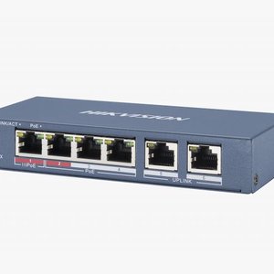 HIKVISION DS-3E0106P-E/M 4XFE+2XFE 35W POE SWITCH