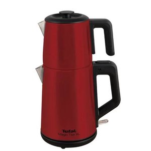 TEFAL MAGIC TEA XL 1650W CELIK KIRMIZI CAY MAKINES