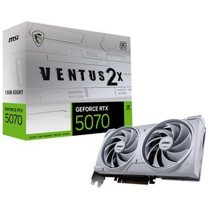 MSI VGA RTX 5070 12G VENTUS 2X OC WHITE