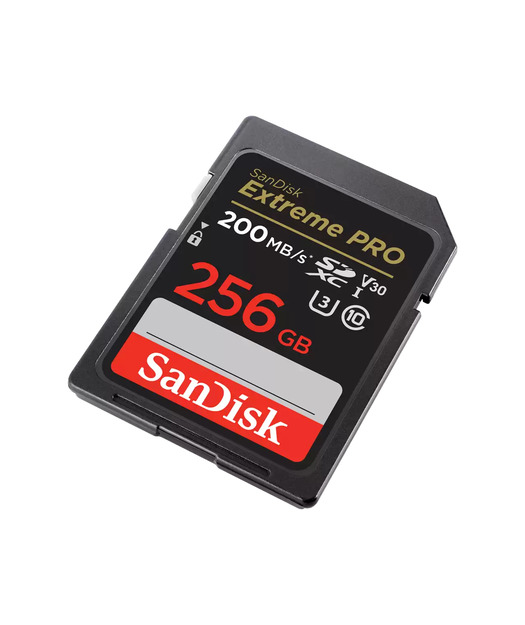 SanDisk Extreme Pro SD UHS I 256GB Card