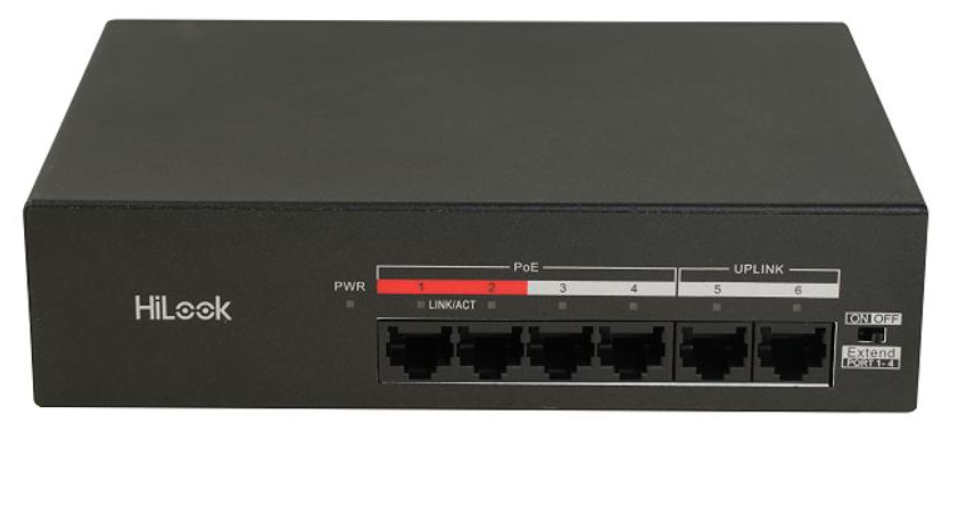 Hilook NS-0106MP-35 4 Port PoE 10/100 Mbps Switch