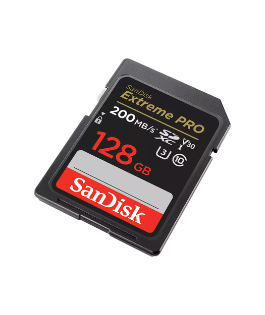 SanDisk Extreme Pro SD UHS I 128GB Card