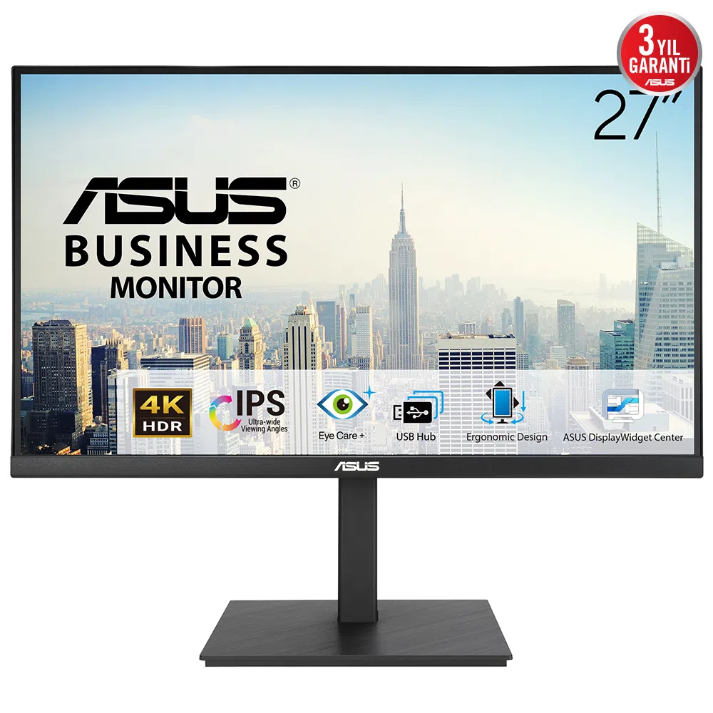ASUS KURUMSAL VA27UQSB 27 IPS FREESYNC 3