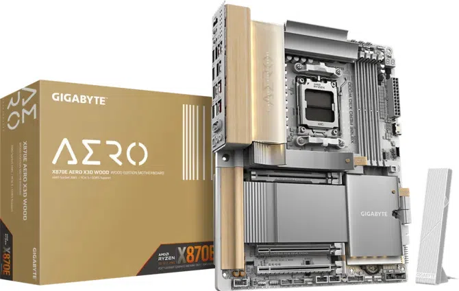 Gigabyte X870E Aero X DK Wood DDR5 AM5 Anakart