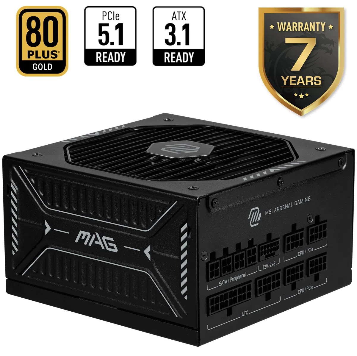MSI PSU MAG A850GLS PCIE5