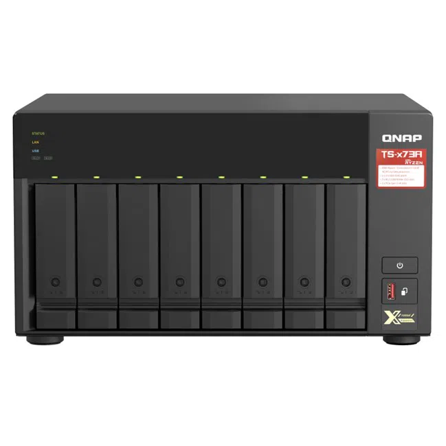 QNAP TS-873A-8GB 8 Yuvalı Tower NAS (8GB RAM)