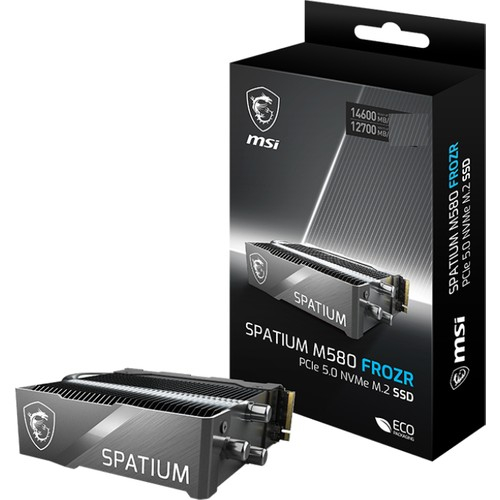 MSI Spatium M580 4TB PCIe 5.0 NVMe M.2 2280 SSD