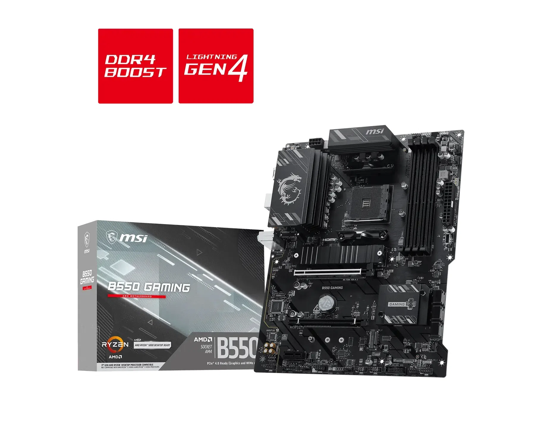 MSI B550 Gaming AM4 AMD Anakart