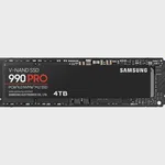 Samsung 990 Pro 4TB M.2 NVMe SSD (7450/6900MB/s)