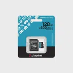 Kingston Canvas Go Plus 128GB microSDXC 200MB/s Hafıza Kartı