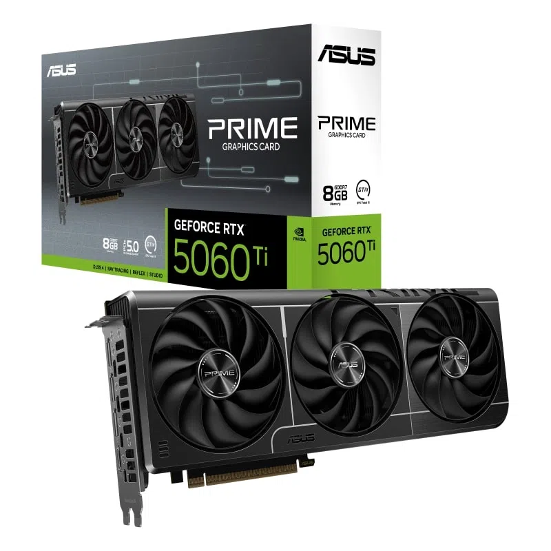 ASUS PRIME-RTX5060TI-O8G  8GB DDR7 128BIT 3xDP HDMI EKRAN KARTI