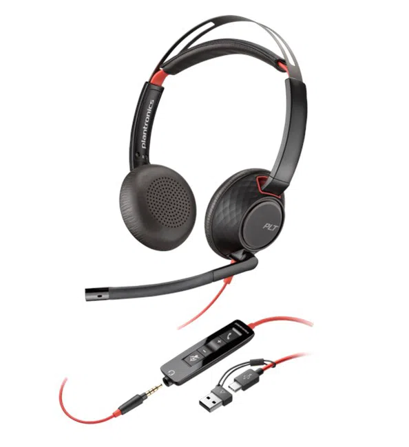 Poly Blackwire 5220 Stereo Mikrofonlu Kulaklık