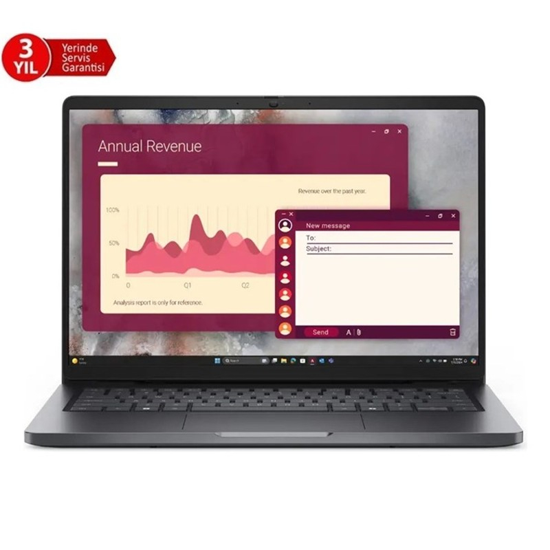 DELL PRO 14 U7 255U 16GB 512GB UBUNTU BTO107_PC14250_U