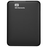 WD ELEMENTS PORTABLE 4TB BLACK 2.5' 128mb
