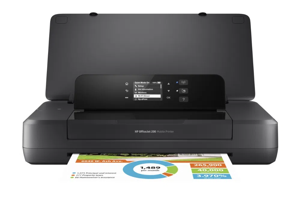 HP 202 Taşınabilir Renkli Wi-Fi Yazıcı (N4K99C)