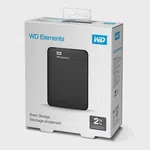 WD Elements Taşınabilir HDD 2tb USB 3.0 2.5" Siyah