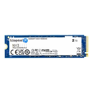 Kingston NV3 2TB M.2 NVMe SSD (6000-5000MBs)