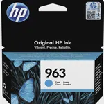 HP 963 Mavi Mürekkep Kartuş (3JA23AE)