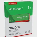 WD Green SN3000 1TB M.2 NVMe SSD (5000/4200)