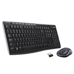 Logitech MK270 Kablosuz Set Siyah (920-004525)