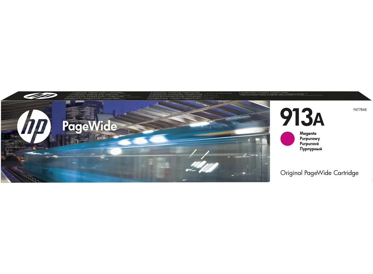 HP F6T78AE (913A) MACENTA PAGEWIDE KARTU