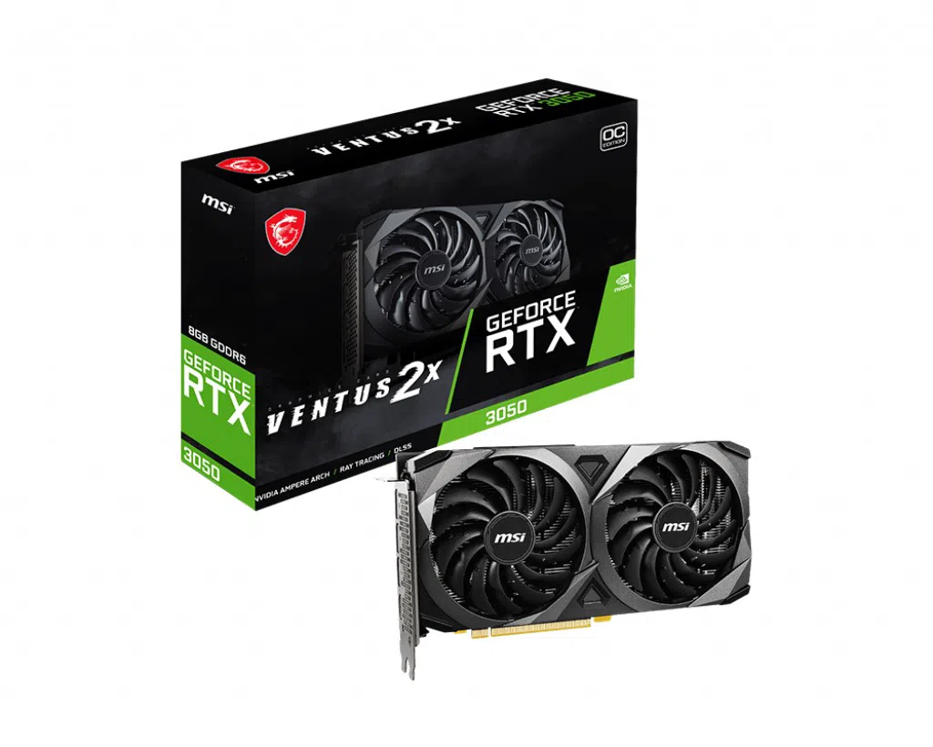 MSI VGA GEFORCE RTX 3050 VENTUS 2X 8G OC
