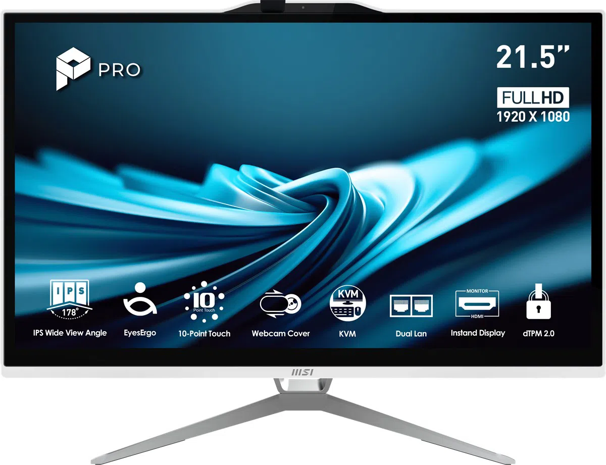 MSI PRO AP222T 14MA 21.5'' Dokunmatik All in One PC