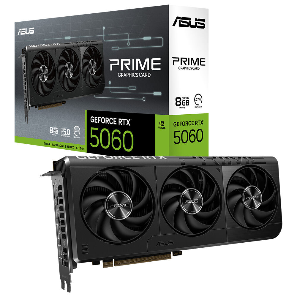 Asus GeForce RTX5060 8GB Prime OC GD7 128Bit